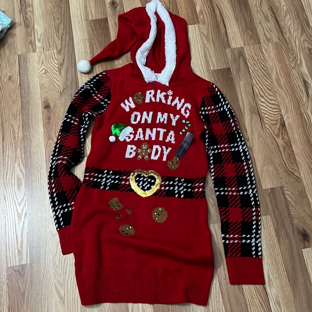 Ugly Christmas sweater dress